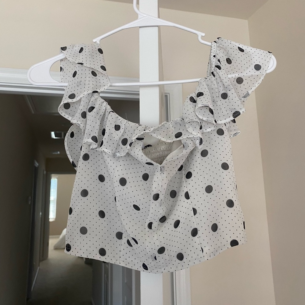 Polkadot blouse